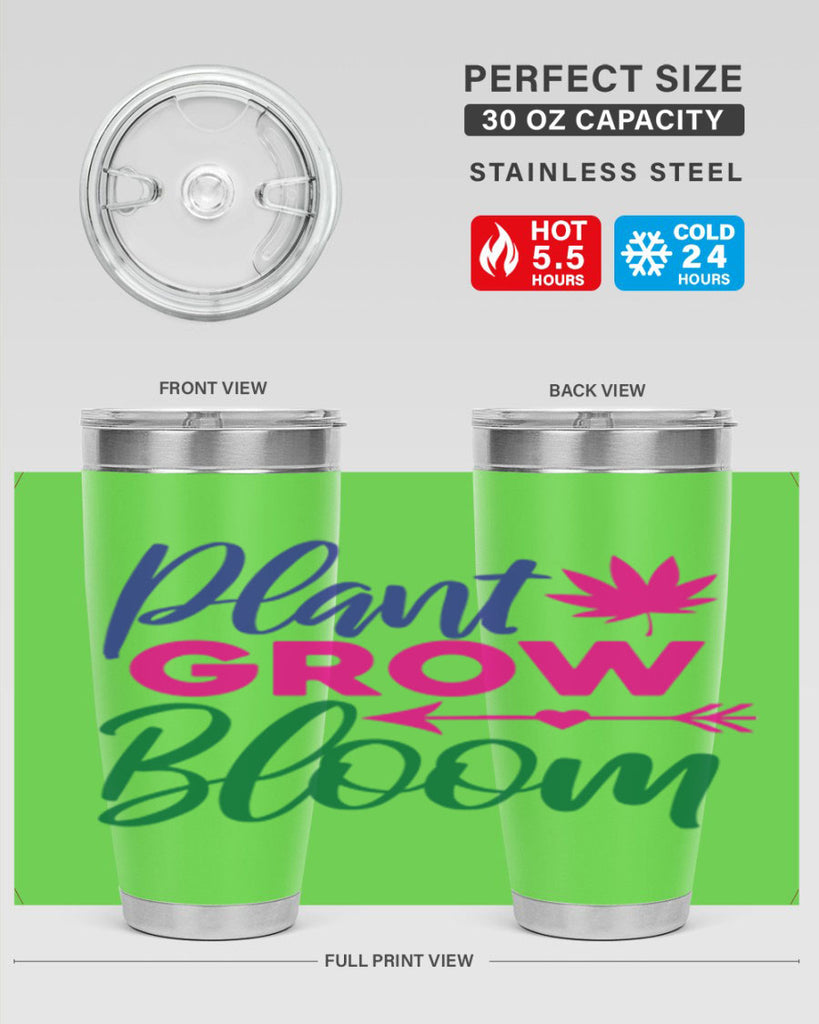 Plant Grow Bloom 389#- spring- Tumbler