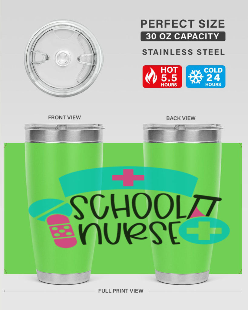 School Nurse Style Style 52#- nurse- tumbler