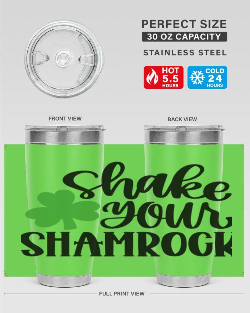 Shake Your Shamrock Style 33#- St Patricks Day- Tumbler
