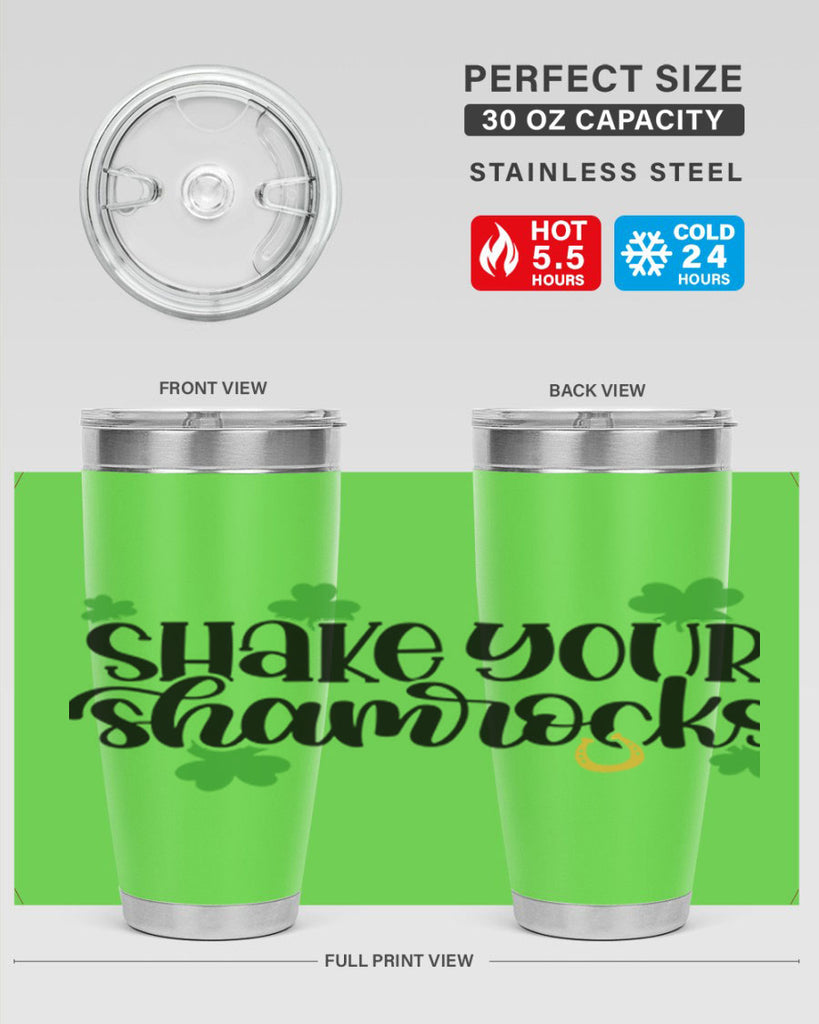 Shake Your Shamrocks Style 32#- St Patricks Day- Tumbler