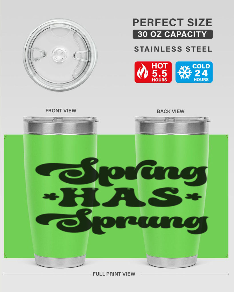Spring has sprung  492#- spring- Tumbler