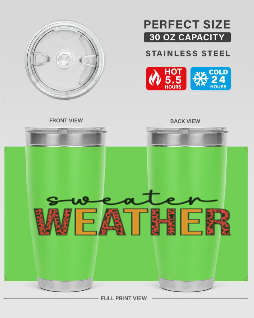 Sweater Weather 587#- fall- Tumbler