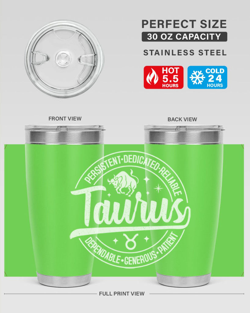 Taurus 495#- zodiac- Tumbler