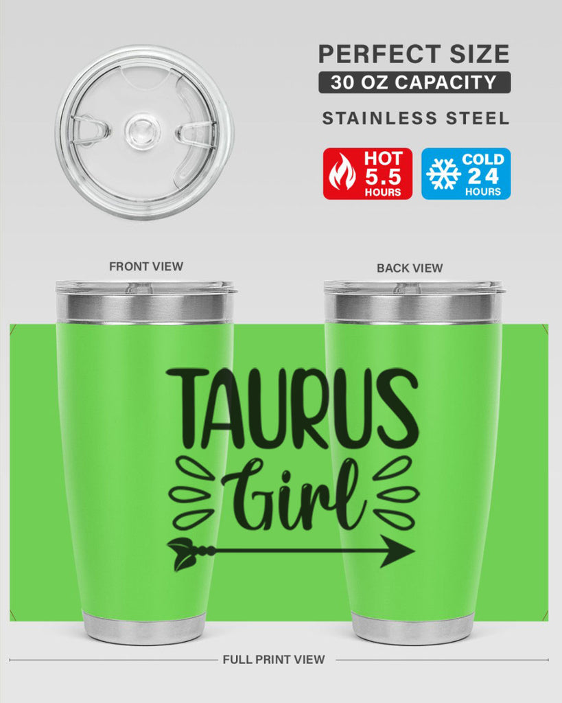 Taurus girl 500#- zodiac- Tumbler
