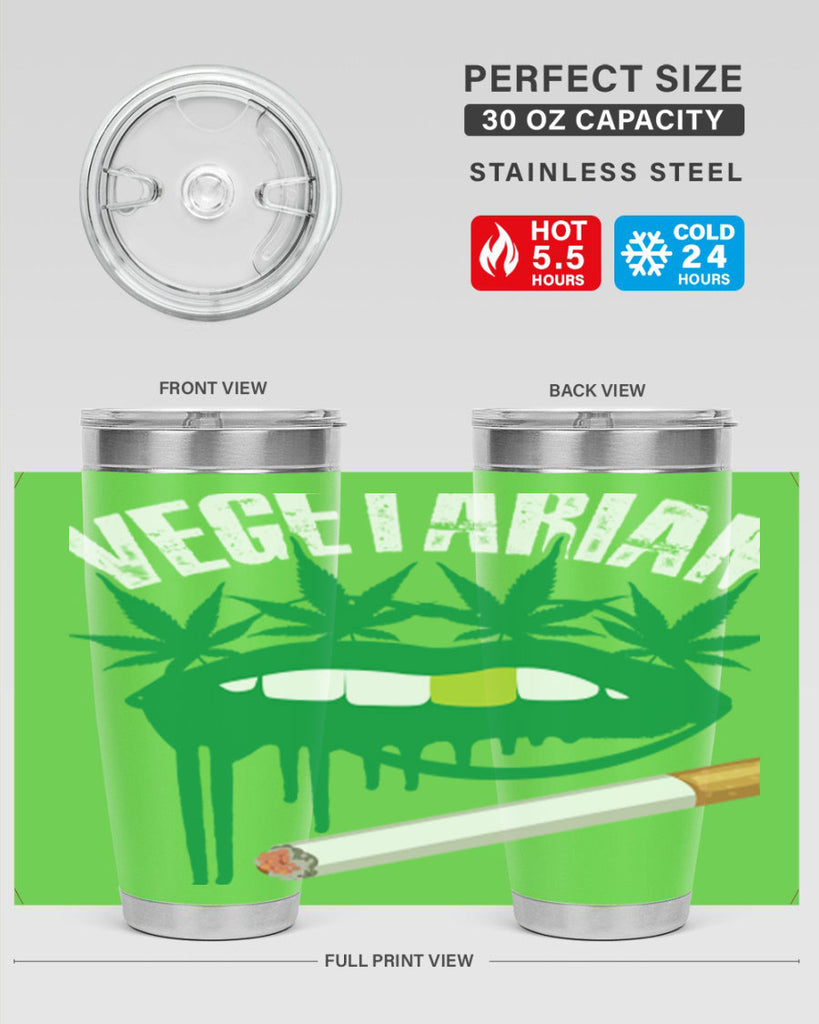 Vegetarian 270#- marijuana- Tumbler
