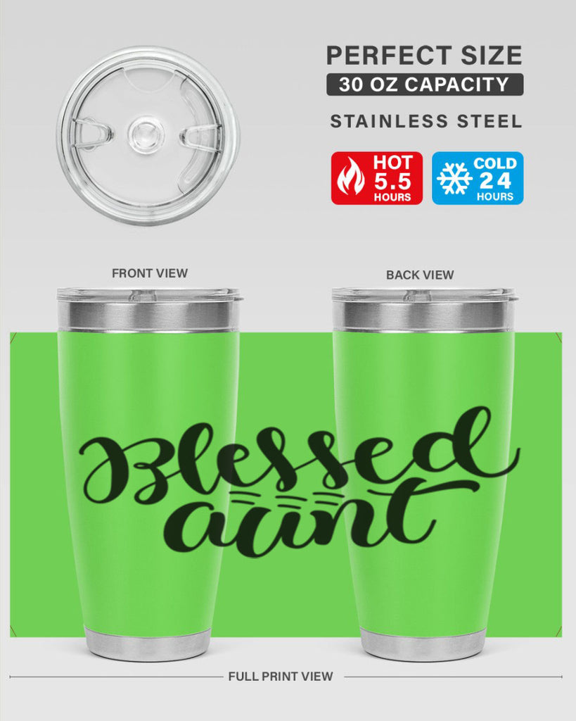 blessed aunt Style 35#- aunt- Tumbler