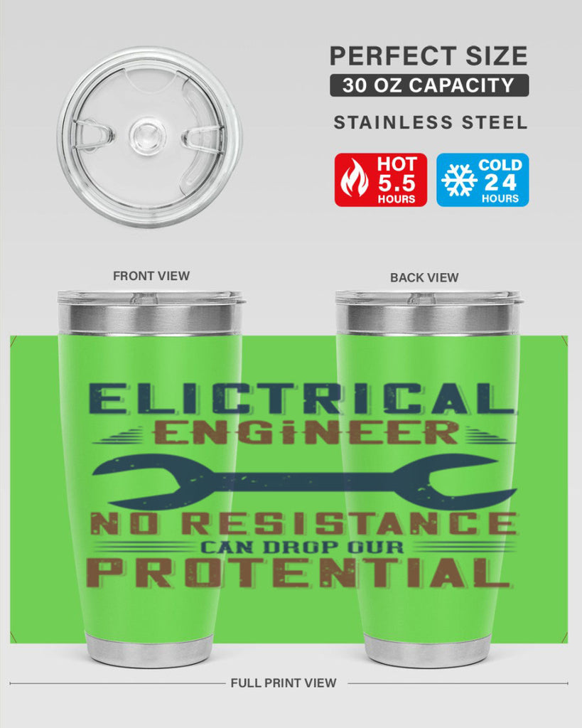 electrical engineer no resistance can drop our protential Style 18#- engineer- tumbler