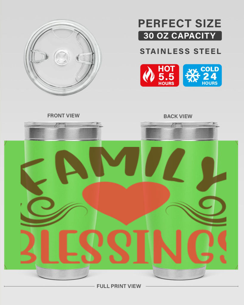 family blessings 169#- fall- Tumbler