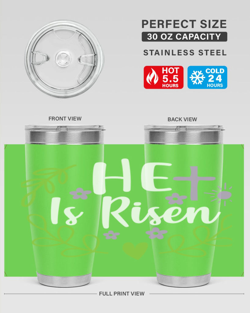he is risen 79#- easter- Tumbler
