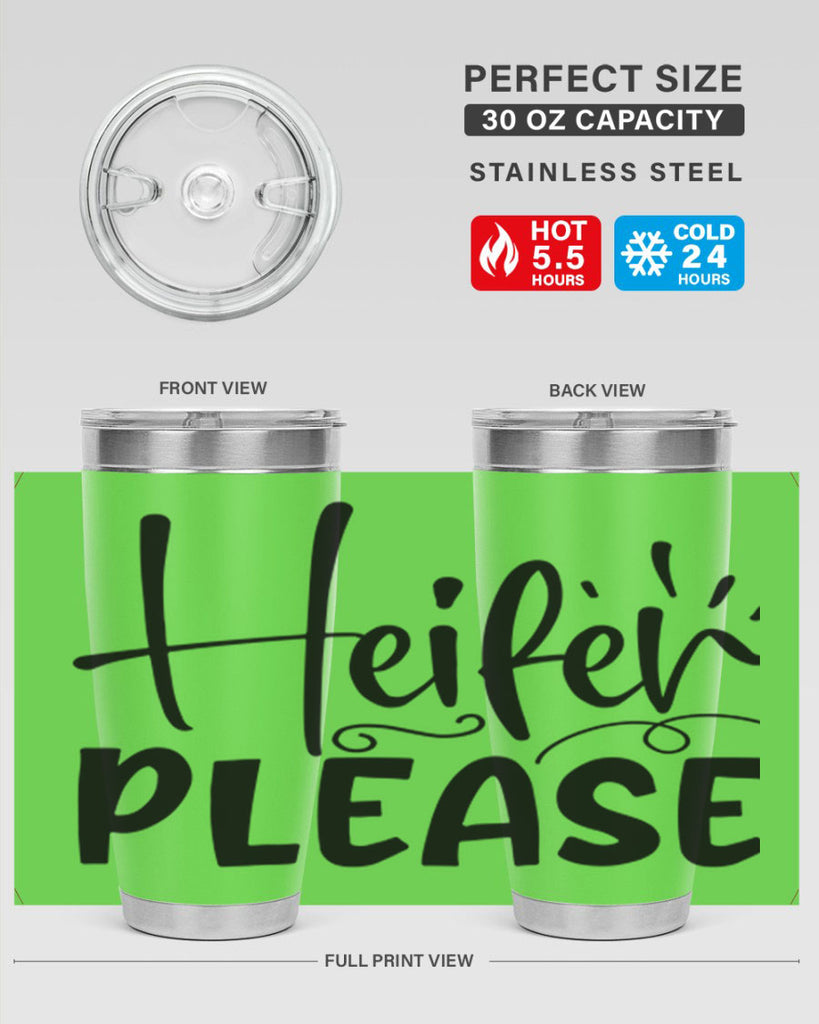 heifer please 91#- kitchen- Tumbler