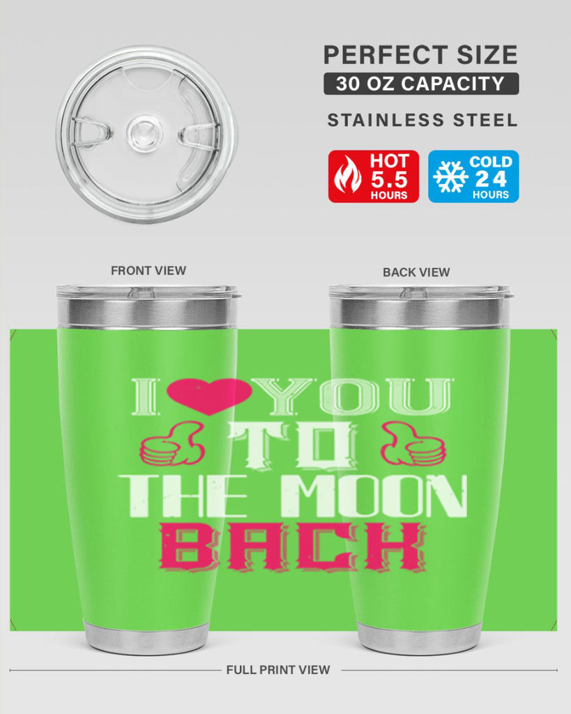 ilove you to the moon beach 49#- valentines day- Tumbler