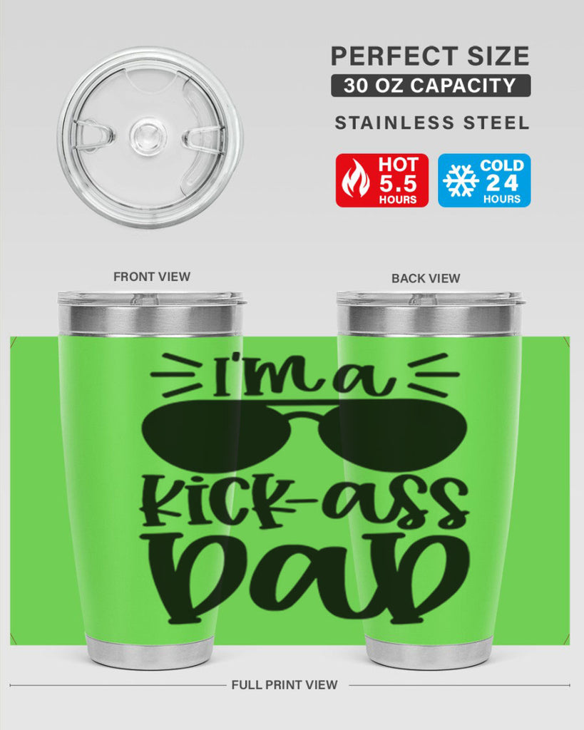 im a kickass dad 35#- fathers day- Tumbler