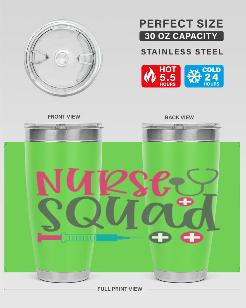 nurse squad Style 373#- nurse- tumbler