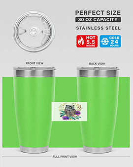 owl 17#- owl- Tumblers