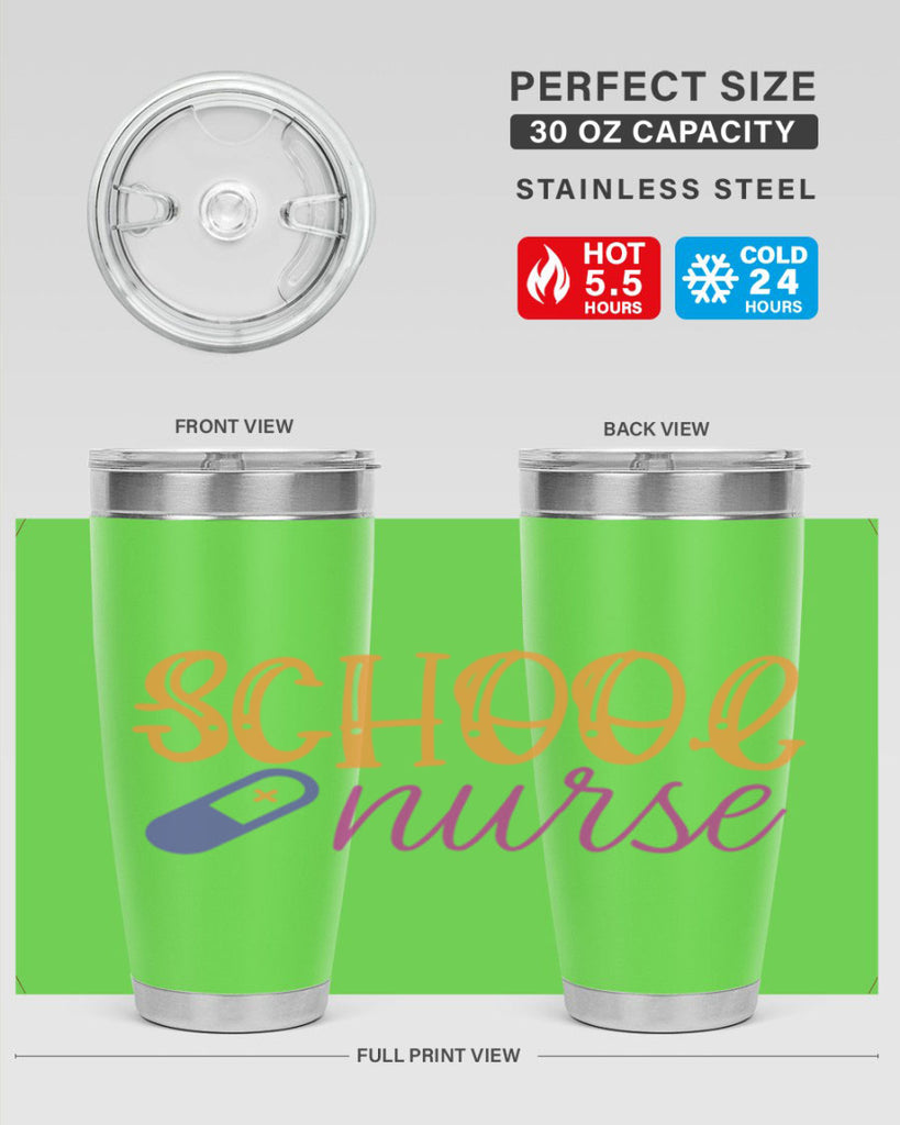 school nurse Style Style 48#- nurse- tumbler