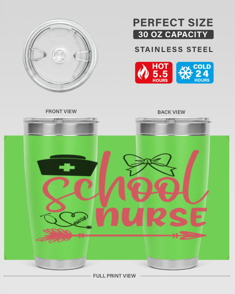 school nurse Style Style 49#- nurse- tumbler