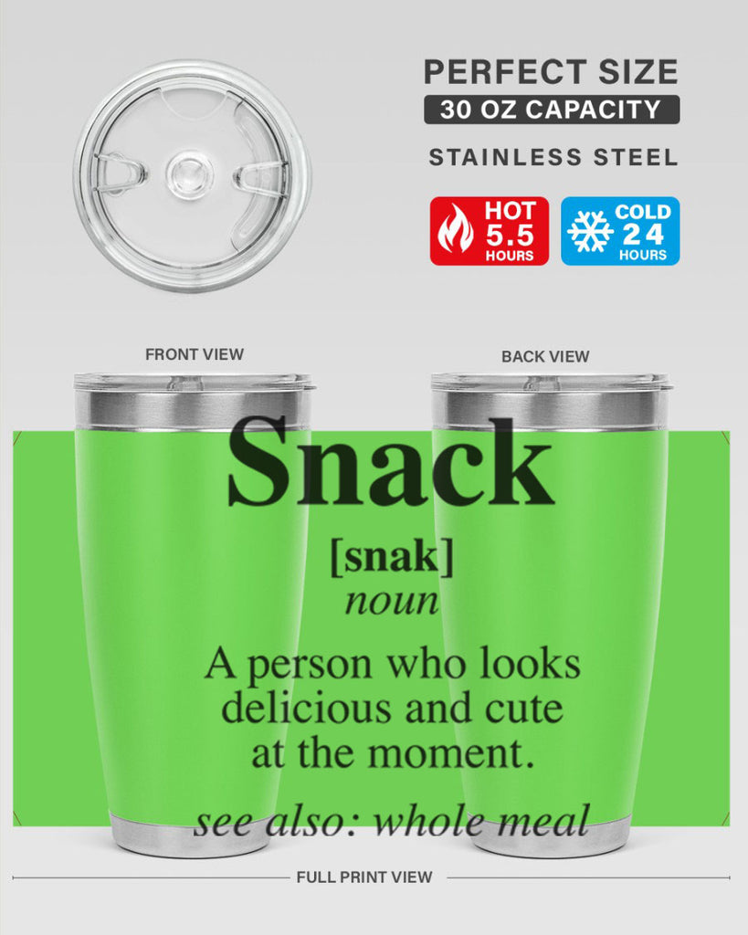 snack definition 29#- black words phrases- Cotton Tank