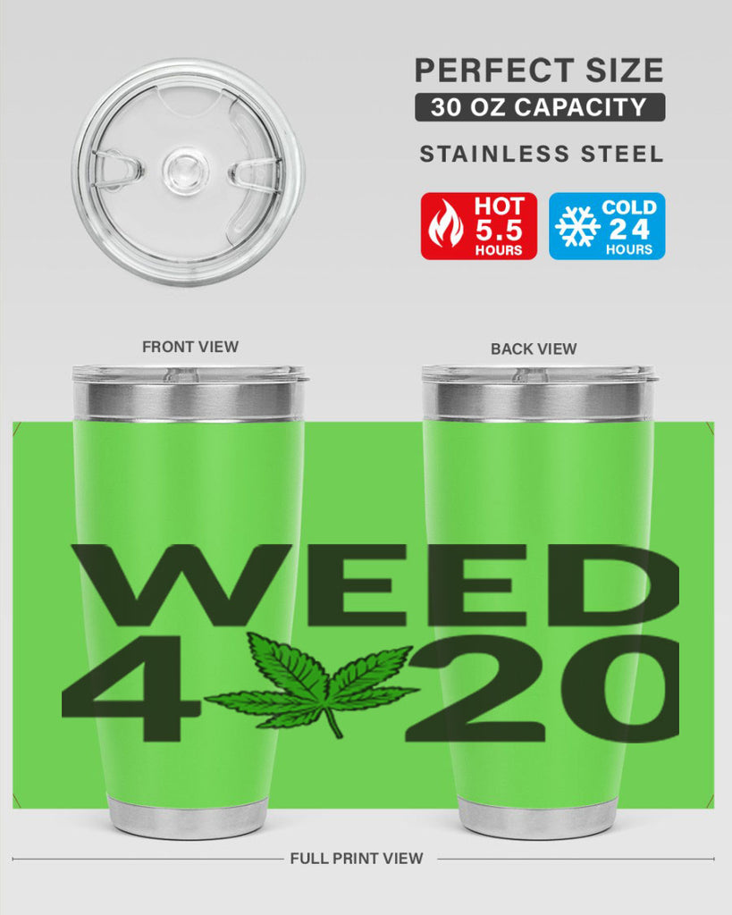 weed 420 282#- marijuana- Tumbler
