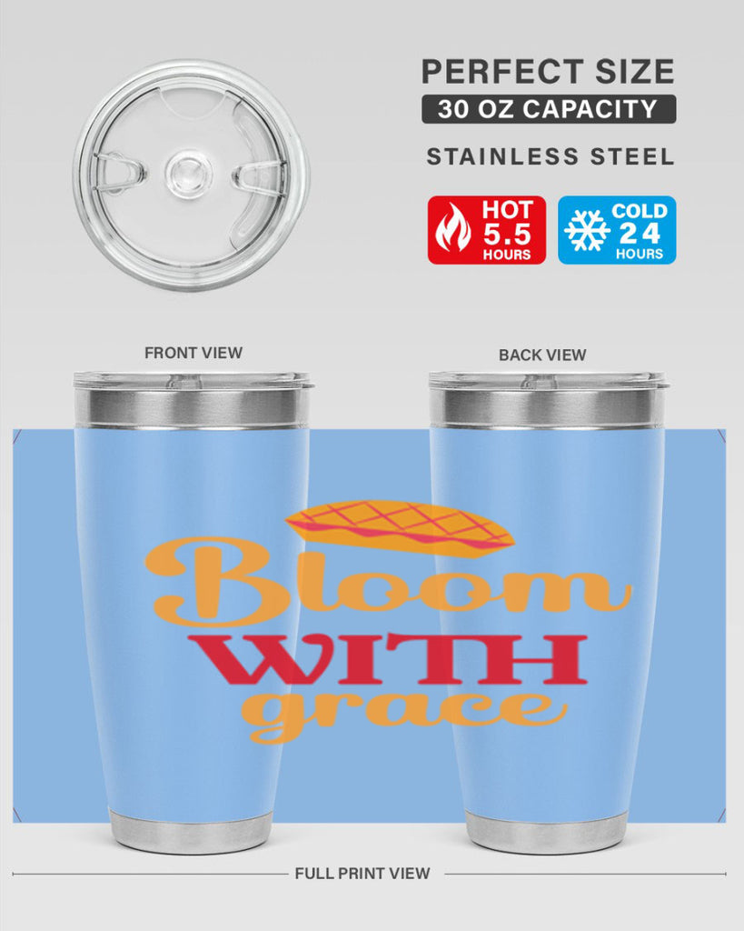 Bloom with grace 81#- spring- Tumbler