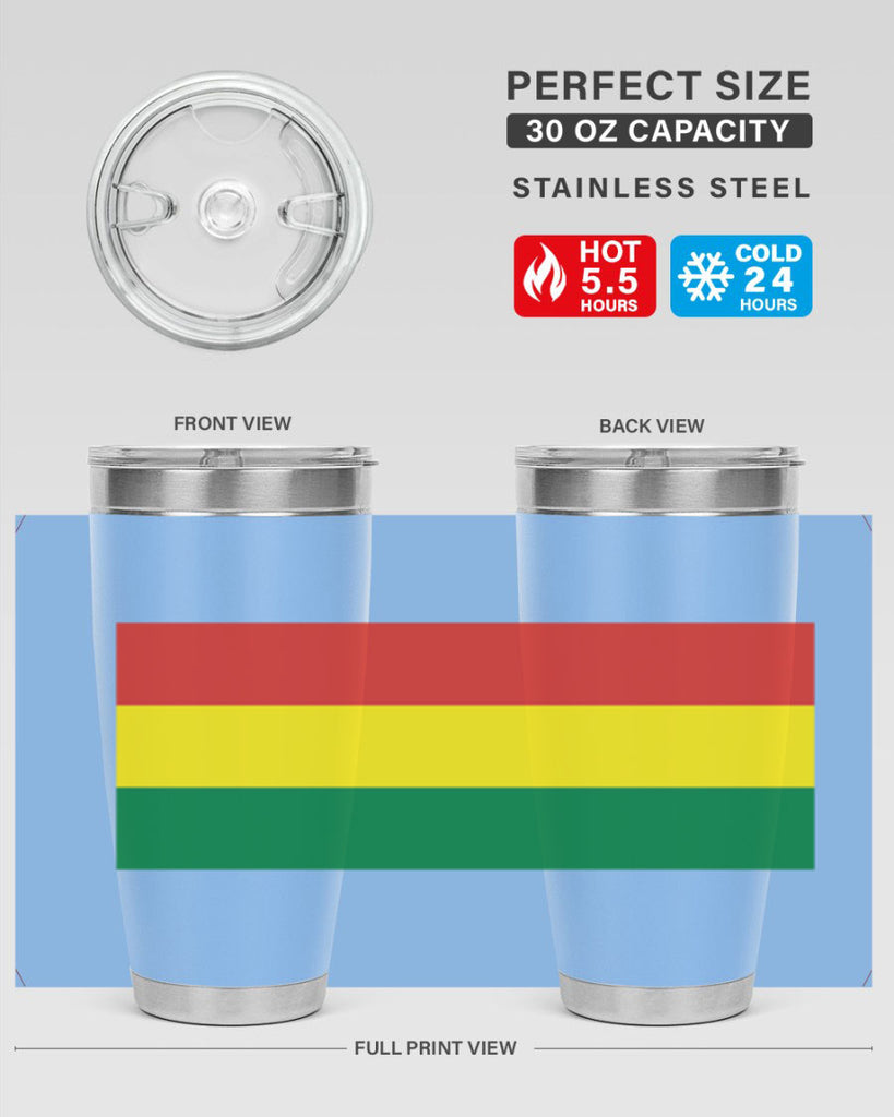Bolivia 177#- world flags- Tumbler