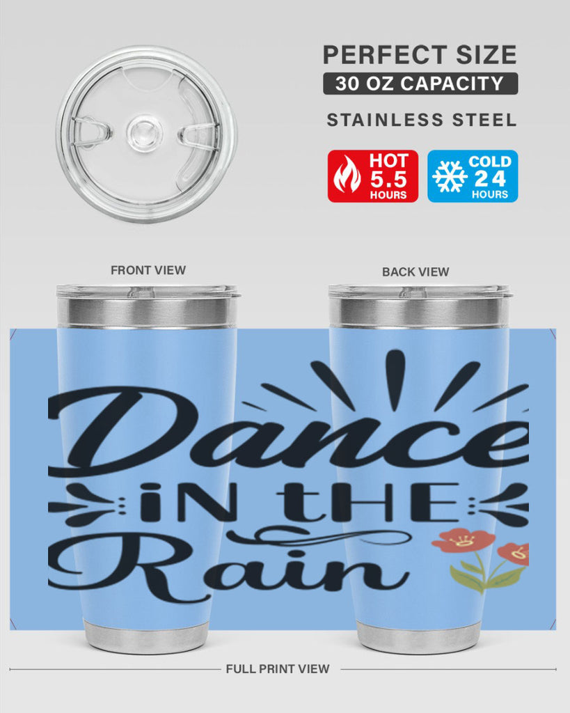 Dance in the Rain  121#- spring- Tumbler