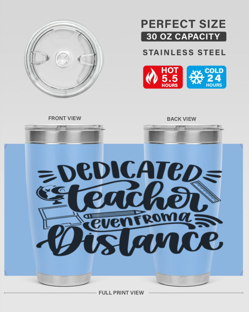 Dedicated Teacher Even Style 79#- teacher- tumbler