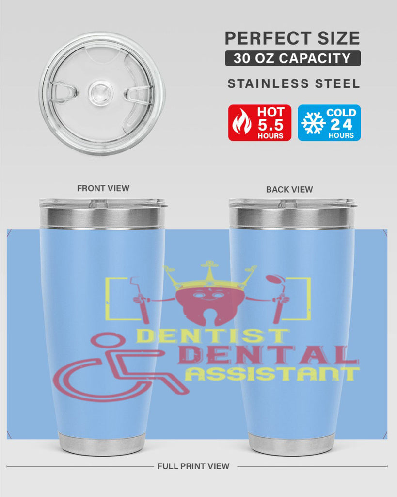 Dentist dental assistant Style 47#- dentist- tumbler