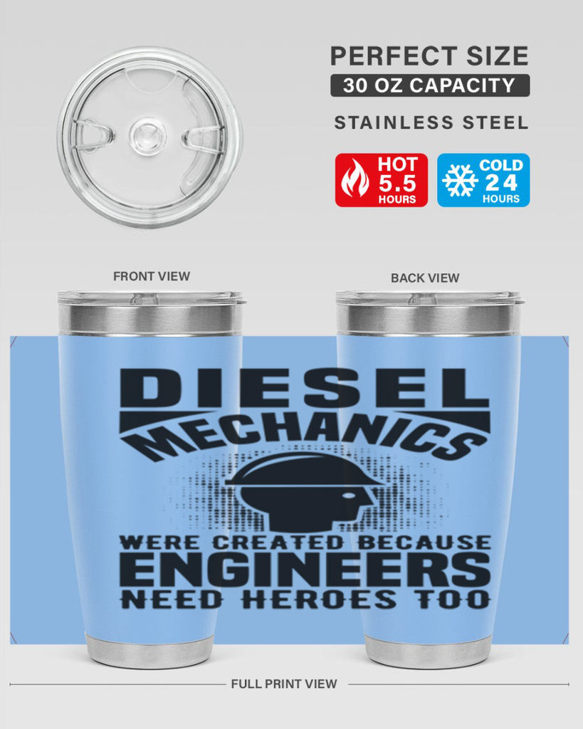 Diesel mechanics Style 19#- engineer- tumbler