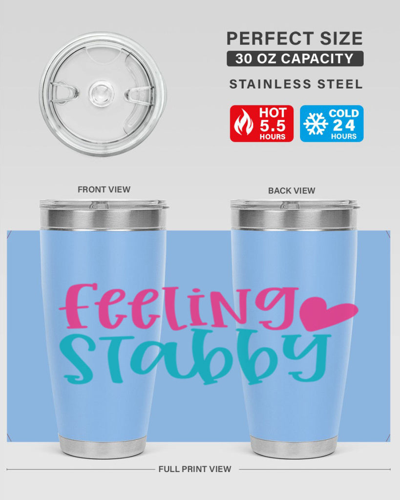 Feeling Stabby Nurse Style Style 192#- nurse- tumbler