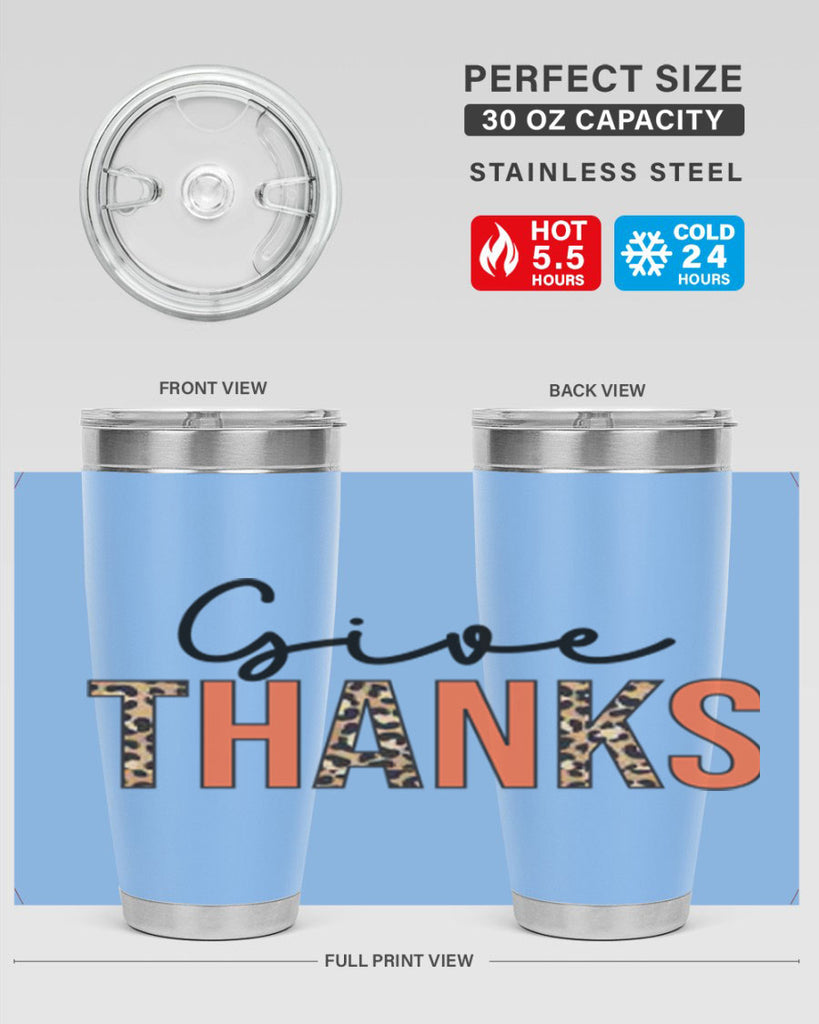 Give thanks 194#- fall- Tumbler