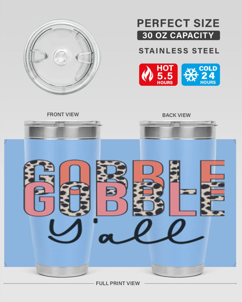Gobble gobble yall 200#- fall- Tumbler
