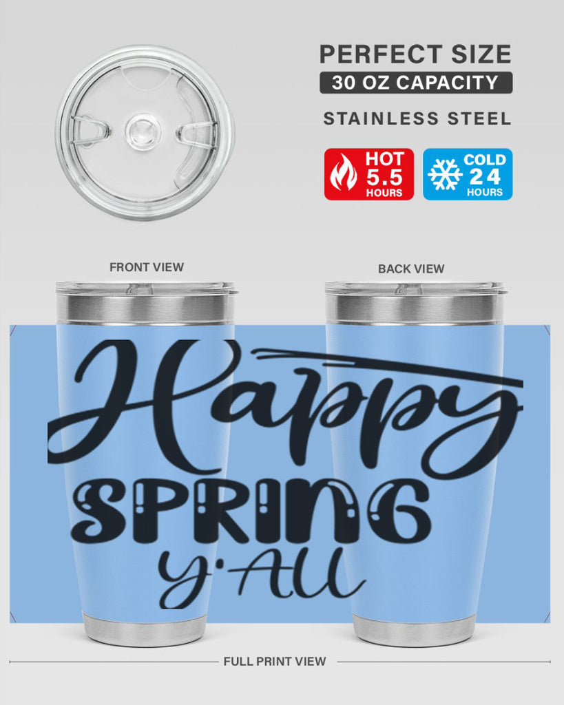 HAPPY SPRING YALL  179#- spring- Tumbler