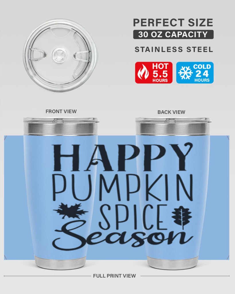 Happy Pumpkin Spice Sason 241#- fall- Tumbler