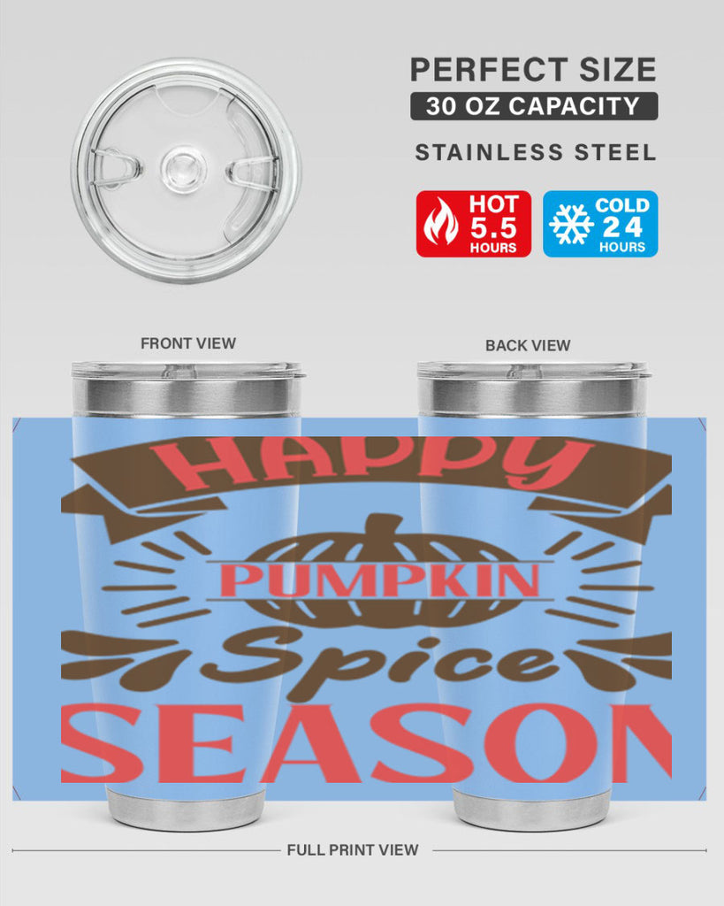 Happy Pumpkin Spice Season 246#- fall- Tumbler