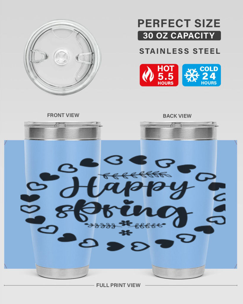 Happy Spring 174#- spring- Tumbler