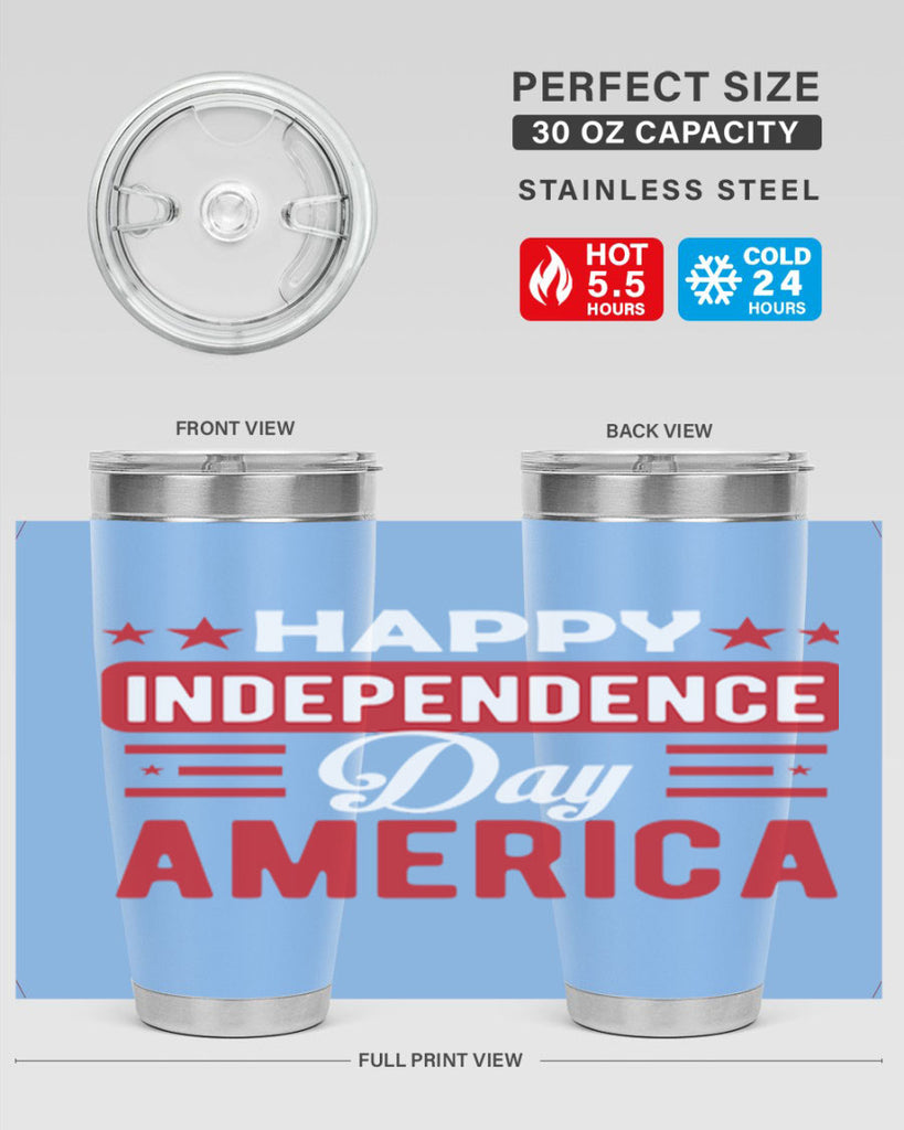 Happy independece day America Style 103#- Fourt Of July- Tumbler