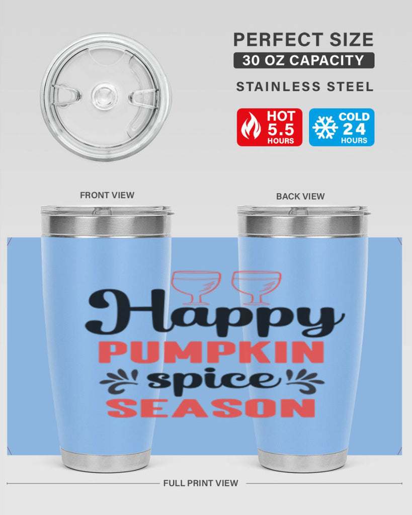 Happy pumpkin spice season 244#- fall- Tumbler