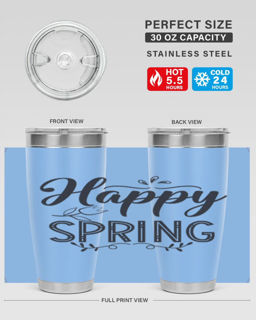 Happy spring175#- spring- Tumbler