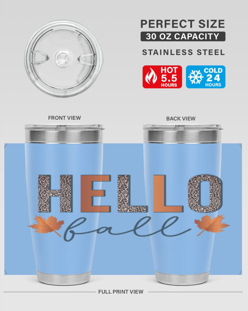 Hello Fall 272#- fall- Tumbler