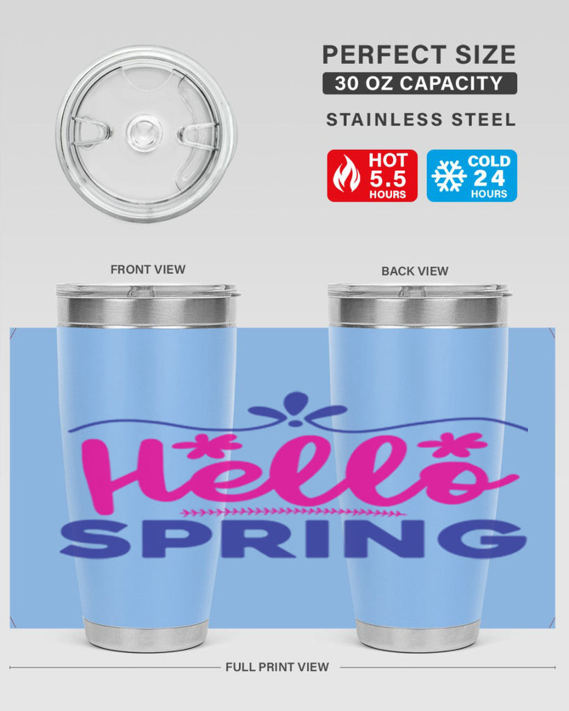 Hello Spring 212#- spring- Tumbler