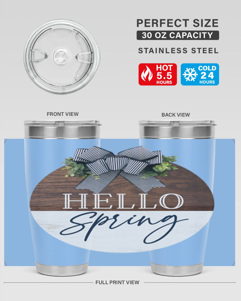 Hello Spring basic Mockup187#- spring- Tumbler