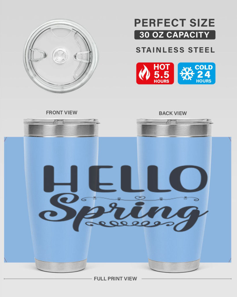 Hello spring 185#- spring- Tumbler