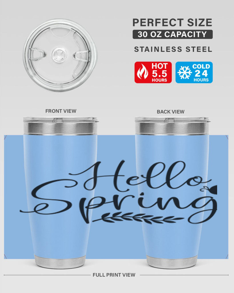 Hello spring design  222#- spring- Tumbler