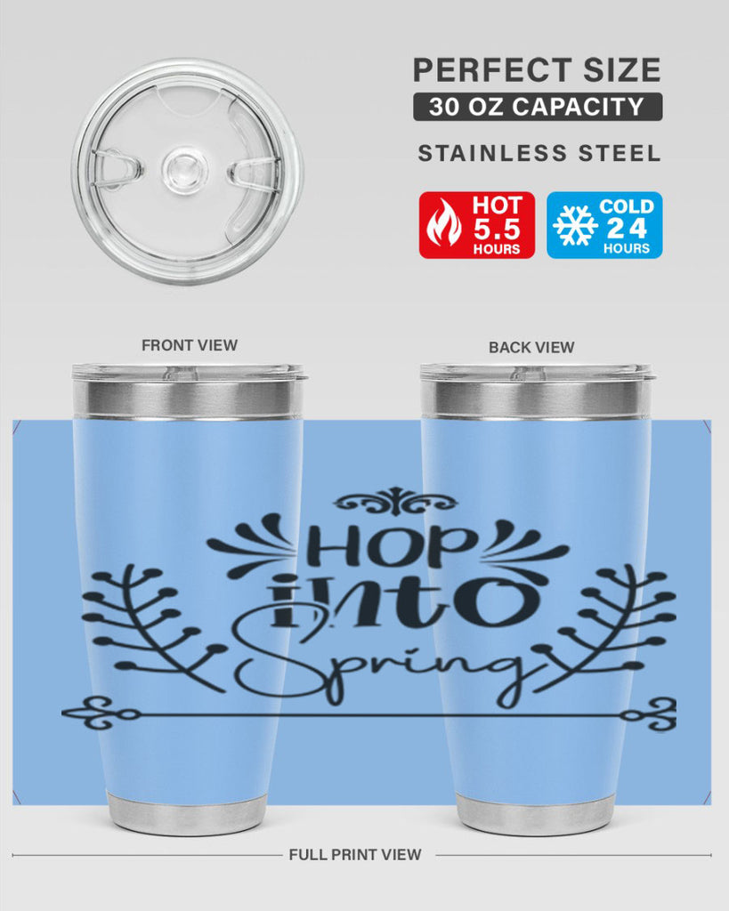 Hop into Spring 248#- spring- Tumbler