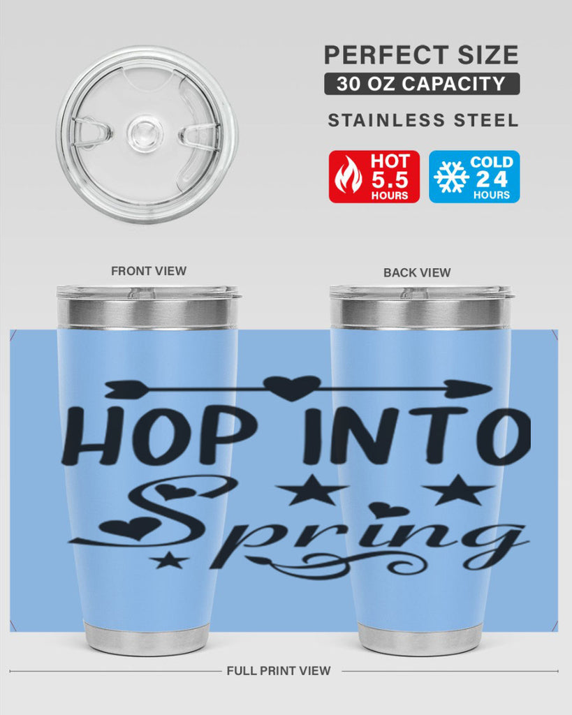 Hop into Spring 249#- spring- Tumbler
