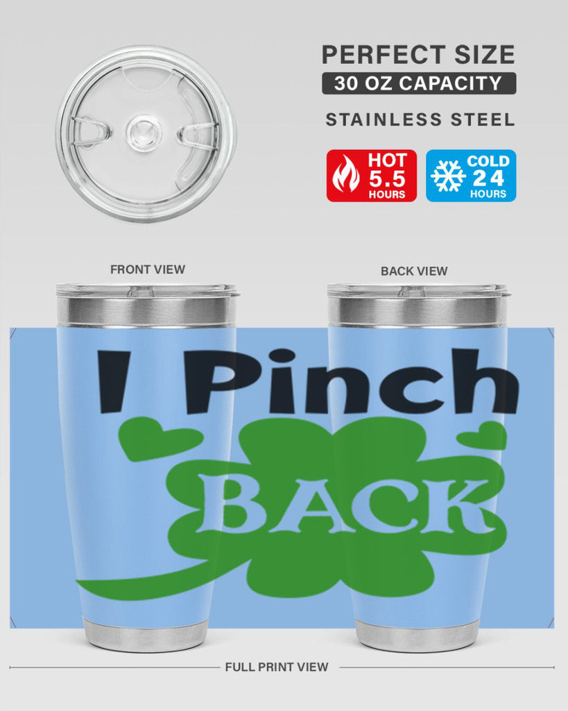 I Pinch Back Style 158#- St Patricks Day- Tumbler