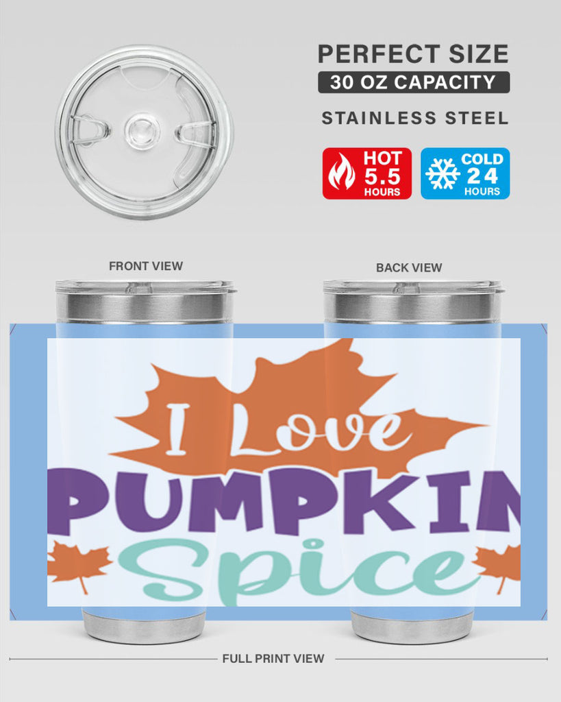 ILovePumpkinSpice 349#- fall- Tumbler