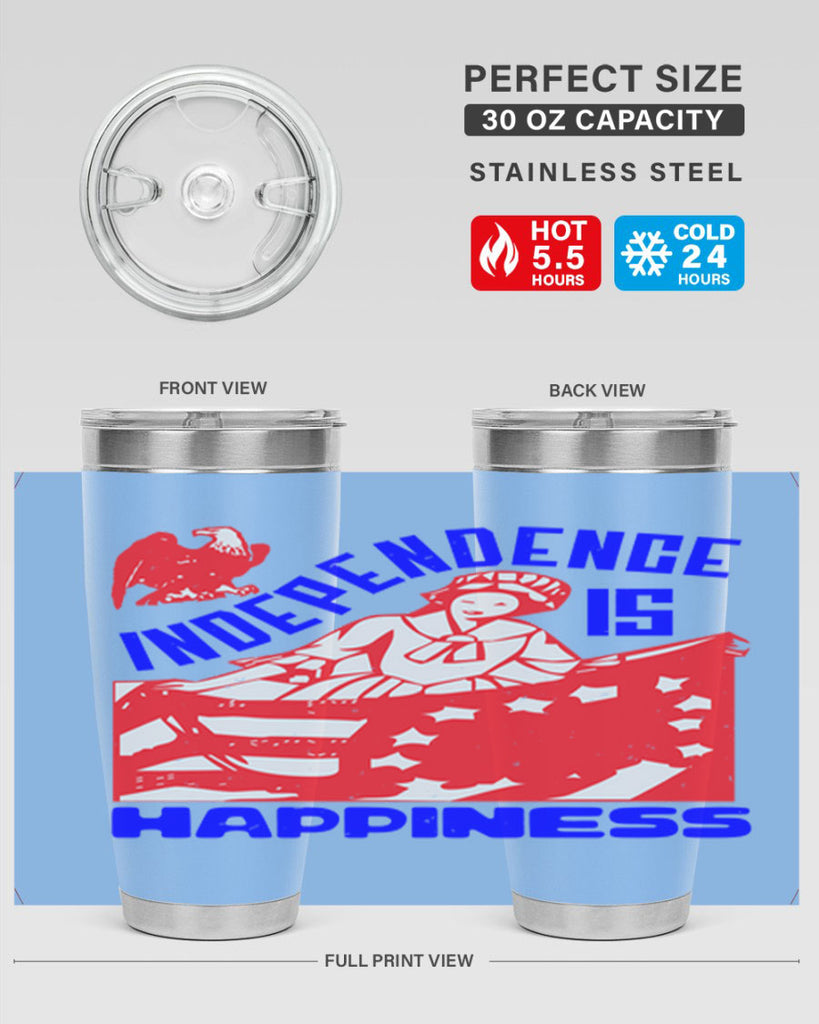 Independence is Style 26#- Fourt Of July- Tumbler