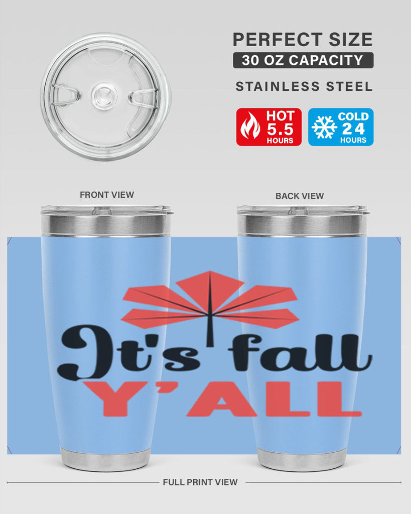 Its fall yall 373#- fall- Tumbler