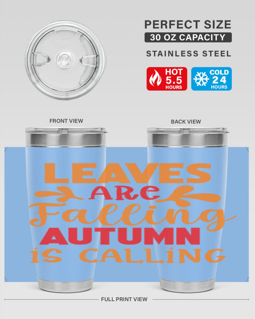 LeavesAreFallingAutumnis 394#- fall- Tumbler